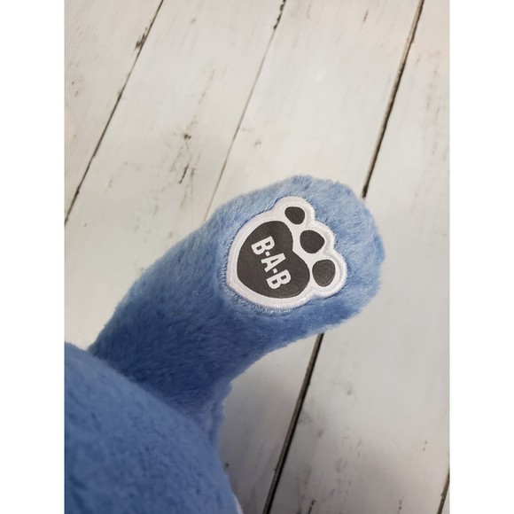 Build A Bear Vampire Teddy Blue 16" Dracula Teddy Bear Blue Hair BAB CLEAN! - Picture 7 of 15